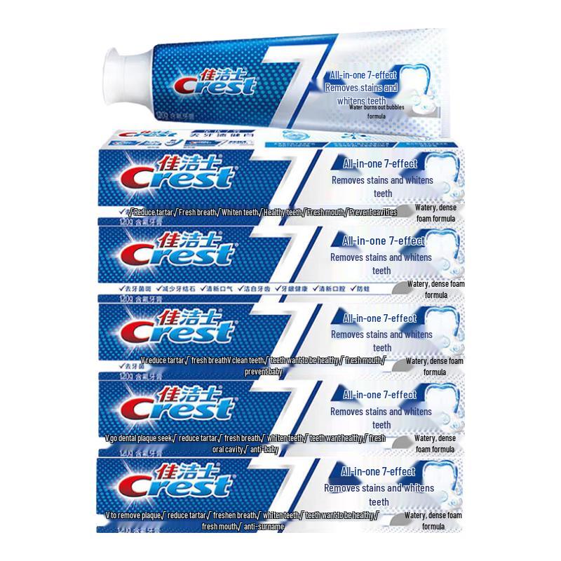 Crest All-in-One 7-Effect Whitening Toothpaste