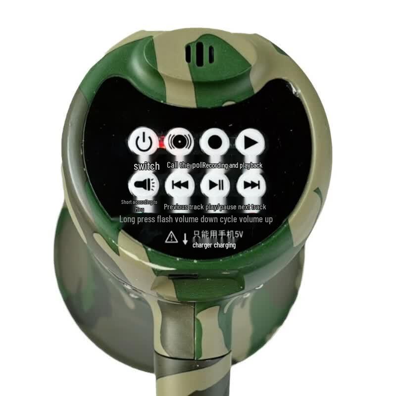 ShengYueda Handheld Megaphone with Recording & LED Light