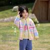 2025 New Spring & Autumn Knitted Cardigan for Little Girls - Baby Sweater Top for Children's Fall Style
