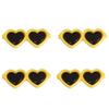 10pcs/bag Acrylic Heart-Shaped Glasses DIY Crafts To Make Jewelry Accessories