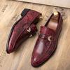 Fashion Brand Cowhide Leather Shoes Lightweight MaleAll-match Loafers 2024 new Leather Men's Casual Flats Classic Men Shoes For Wedding