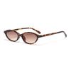   Women's Leopard Brown Sunglasses Fashion Brand Small Frame Sun Glasses Ladies Retro Oval Eyewear Shade Oculus De Sol
