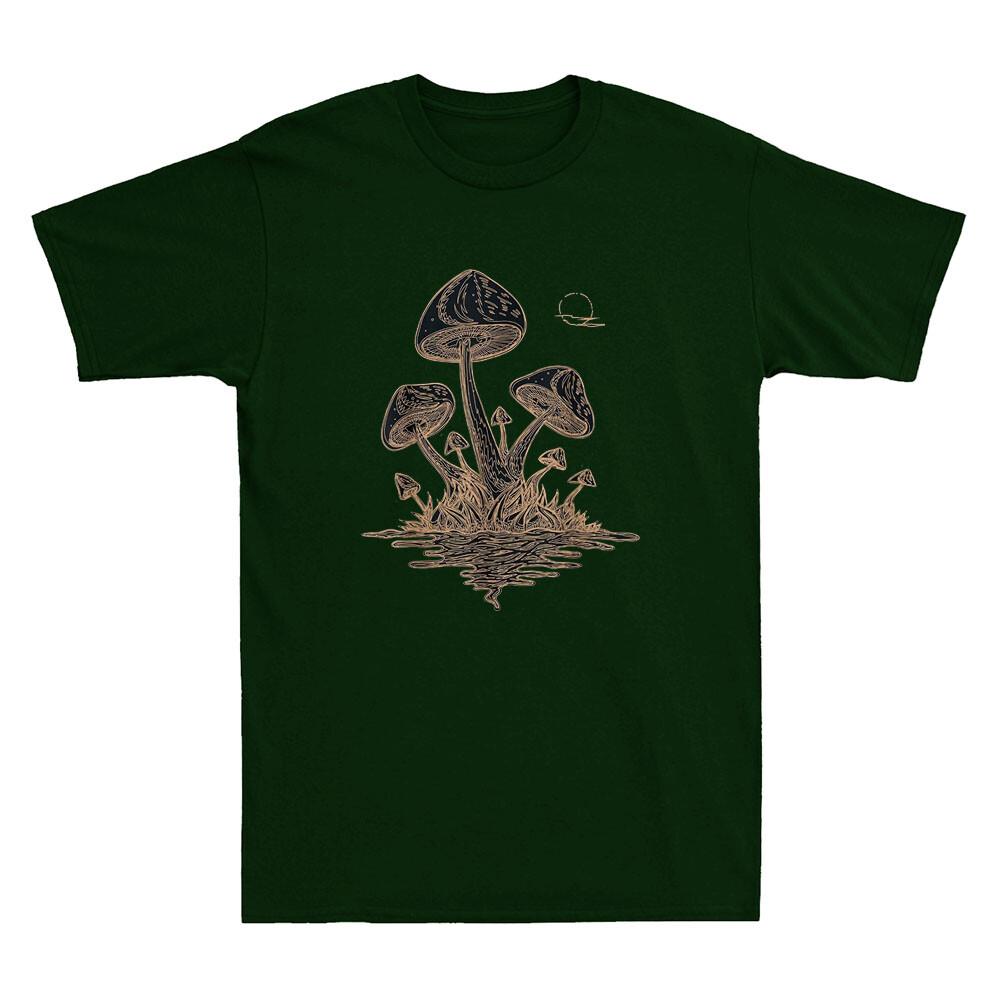 Goblincore Aesthetic Dark Academia Mushroom Fungi Aesthetic Funny Unisexs TShirt