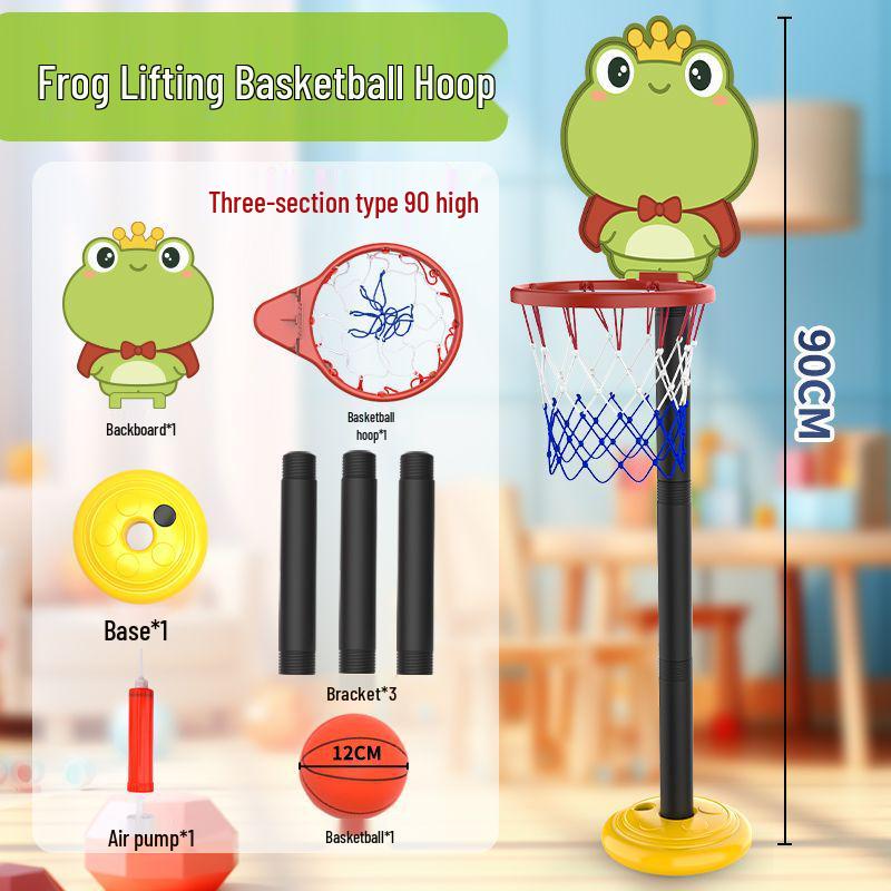Adjustable Height Basketball Hoop for Kids - Indoor/Outdoor Play