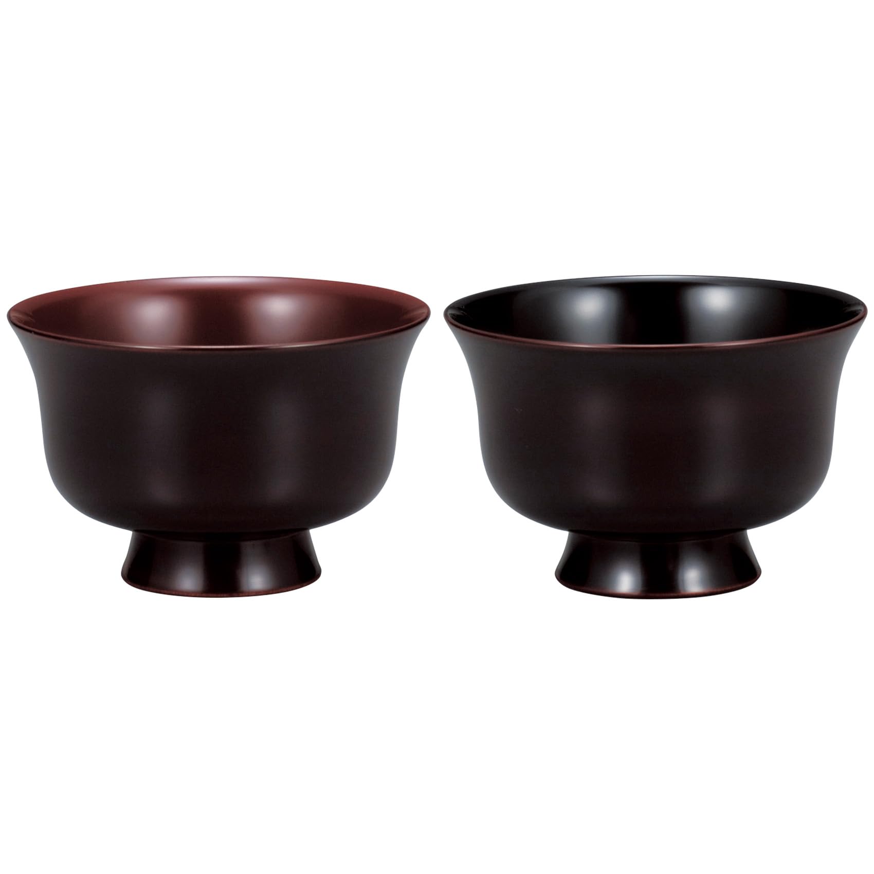 

Maeju Lacquerware Wooden Couple s Soup Bowls, Uzuri-style, Tamari Finish, Cherry Blossom, Miyatsune, 9A-211