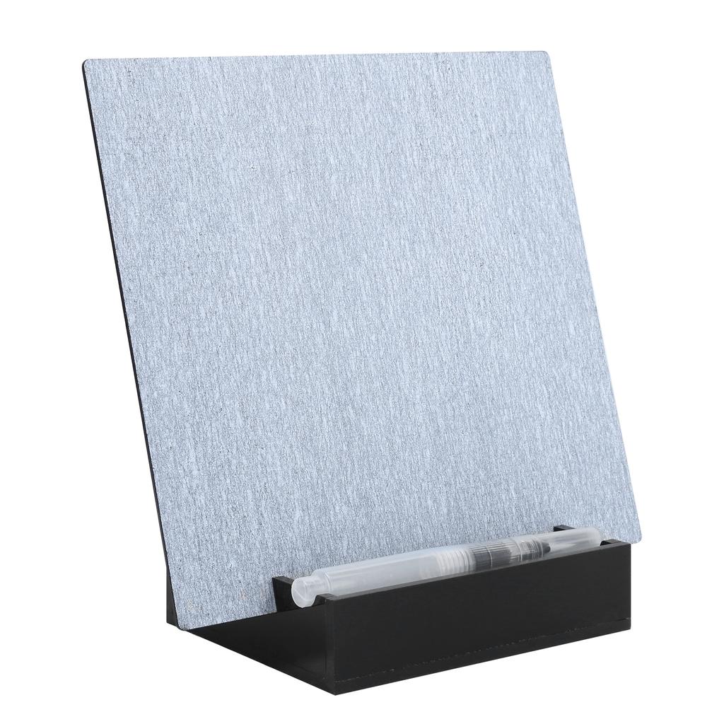 Repeatable Water Drawing Board Inkless Water Painting Board with Brush and Water Reservoir