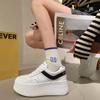 Fashion 2024 Brand Fashion New Women's Sneakers Thick-soled Women's Lace-up Vulcanized Shoes Casual Breathable Non-slip Women's Shoes