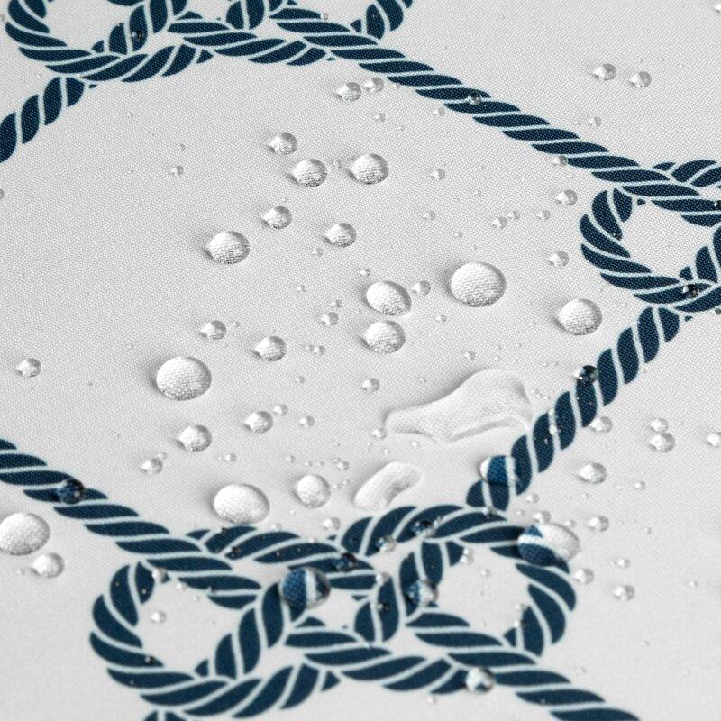 Garden Curtain 155X220 White Knot