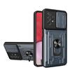 Armor Camera Protect Card Slot Ring Case For iPhone 14 13 12 11 Samsung Galaxy A53 A23 S22 S21 Redmi 10C OPPO Realme A54 A94 Vivo V23E Moto G200 Cover