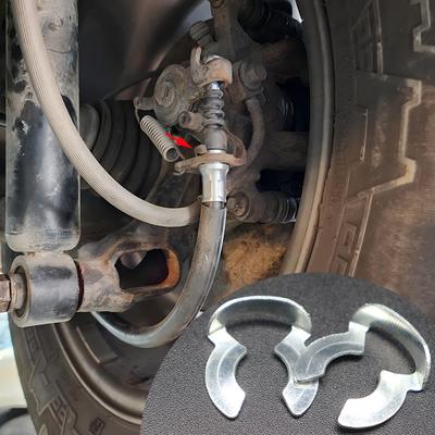 2pcs Parking Brake Cable Handbrake Lock For Encore Cascada Regal Verano LaCrosse Vectra Sonic Aveo Trax Tracker Malibu Impala Bracket Clamp Clip Ring