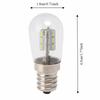 5 Pack E12 Refrigerator Light Bulbs 220V LED Mini Refrigerator Lights  Ceiling Fan
