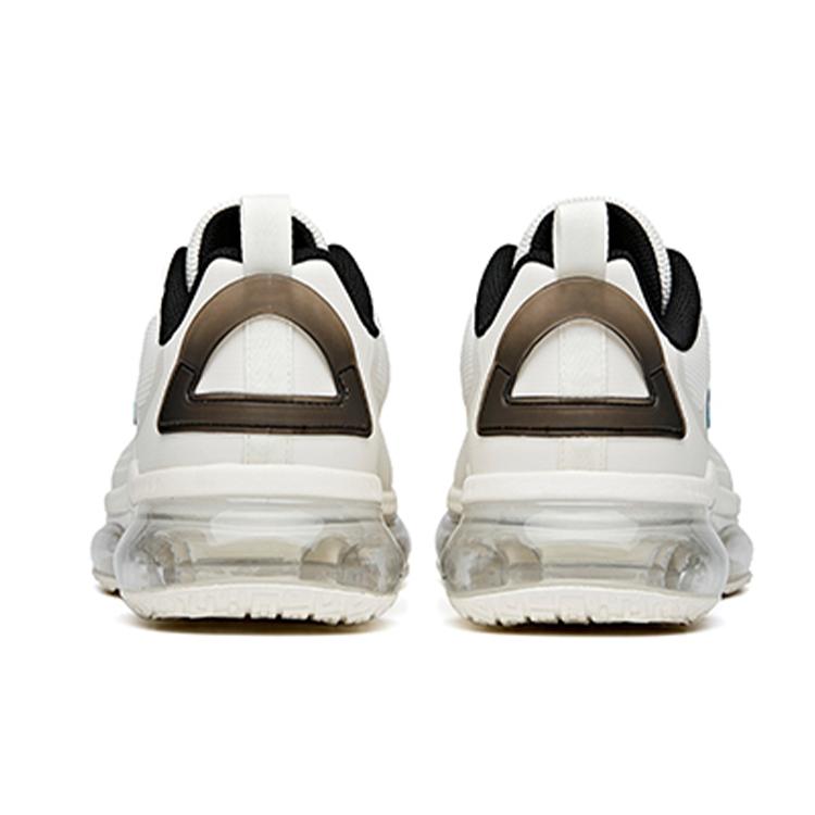 Anta Full Length Air Cushion Low top Running Shoes Men's White Black 912125503-1