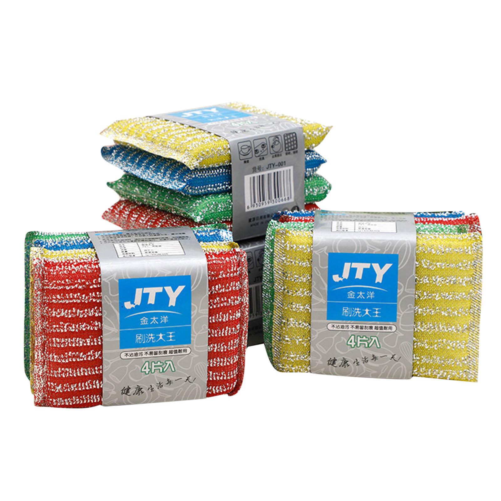 

Washing - Fine Stripe Cleaning Cloth Sponge Scrubbing Dishes And Pans Dishwashing Cloth Kitchen Cleaning Cloth Sponge Scrubbing One Size