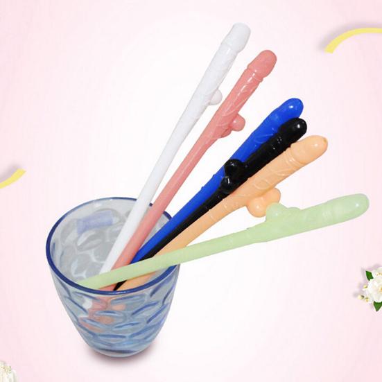 Yousheng 10 sztuk/zestaw penis słomki do picia wieczór panieński wieczór panieński upominki dekoracje