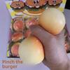 Creative Simulated Burger Squishy Toy, Slow Rebound Stress Ball, Perfect Holiday Gift for Kids Adults