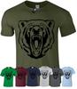 Grizzly Bear T-shirt Wild Hunter Tattoo Panda Wildlife Christmas Gift T Shirt