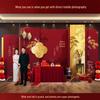 Celebrity Engagement Banquet Decoration Set - High-End Hotel Table and Home Decorative Supplies