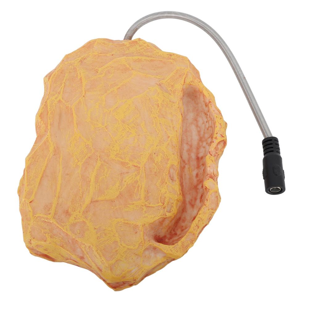 Reptile Heat Rock Temperature Controlled Heating Rock Heater for Lizard Turtle Snake 12V Safe