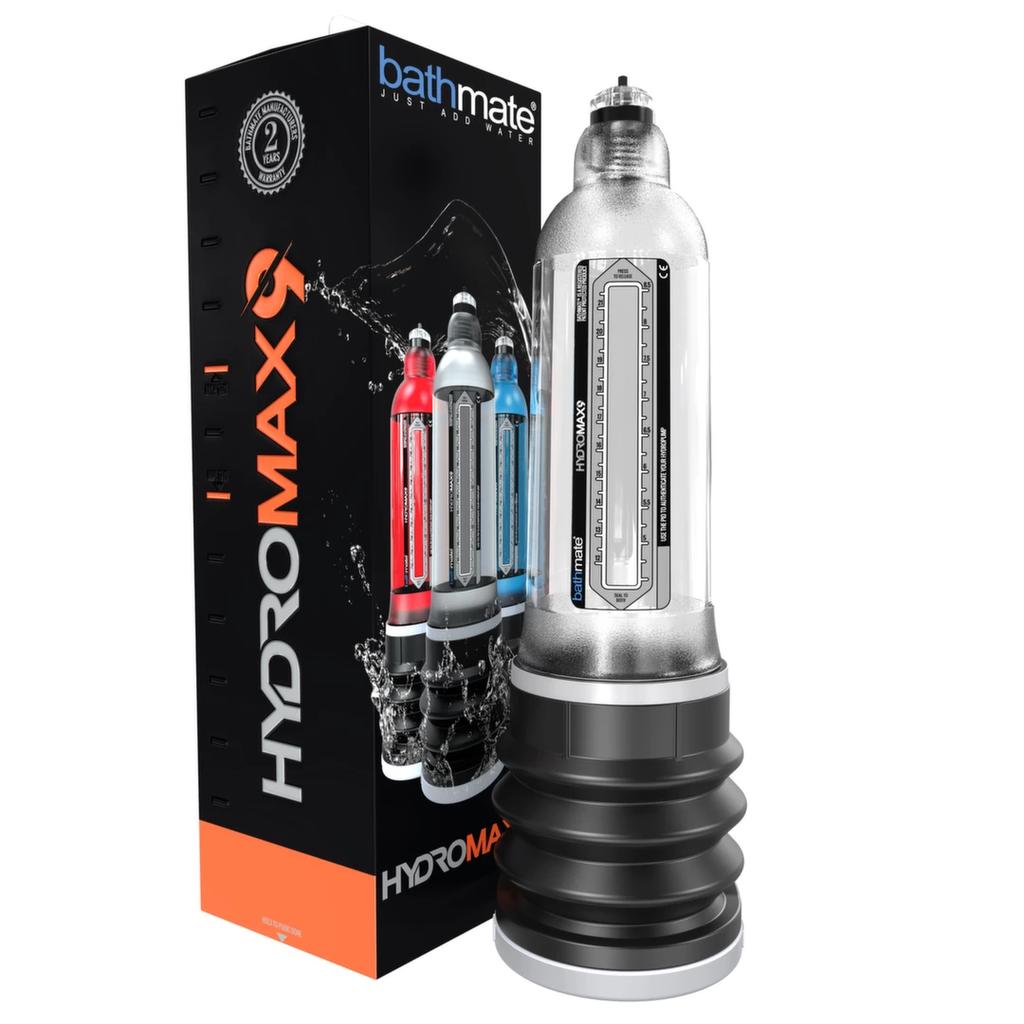 Penis enlargement pump - Bathmate Hydromax9 Crystal Clear