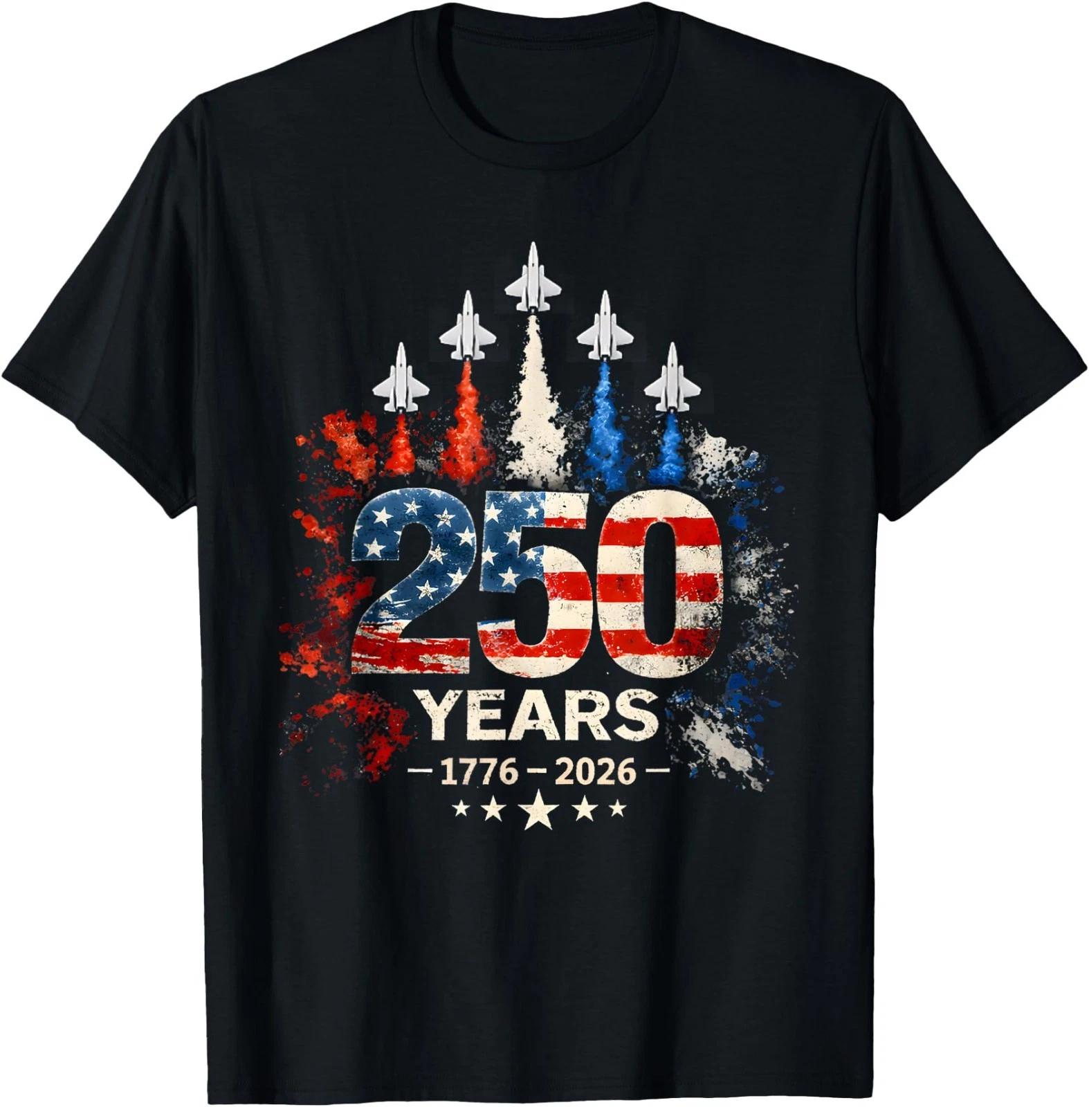 250 лет Америка 1776 2026 250-й США Патриотическая 4 июля Футболка M