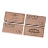 70 Pcs Standard Size Alphabet Letter Stamp Wooden Handle Number Stamp Set New DIY Stamp Set