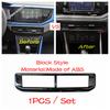 Center Control Gear Shift Panel Inner Door Armrest Handle Cover Trim Black Fit For VW Volkswagen Polo  -  Accessories
