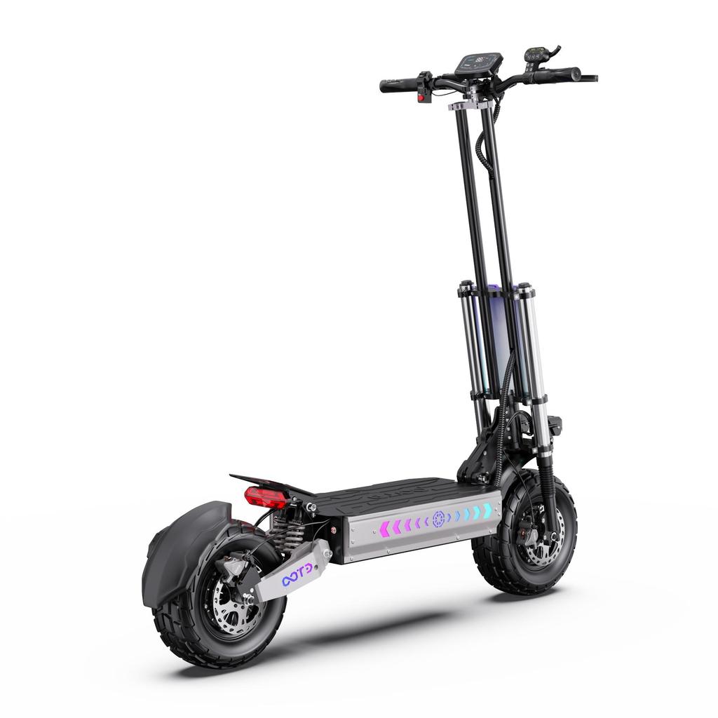 OOTD T90 3000*2 Dual Motor E-Scooter 60V31.2AH Off-road Electric Scooter 13 Inch Off-Road Tire All Terrain NFC Features EScooters