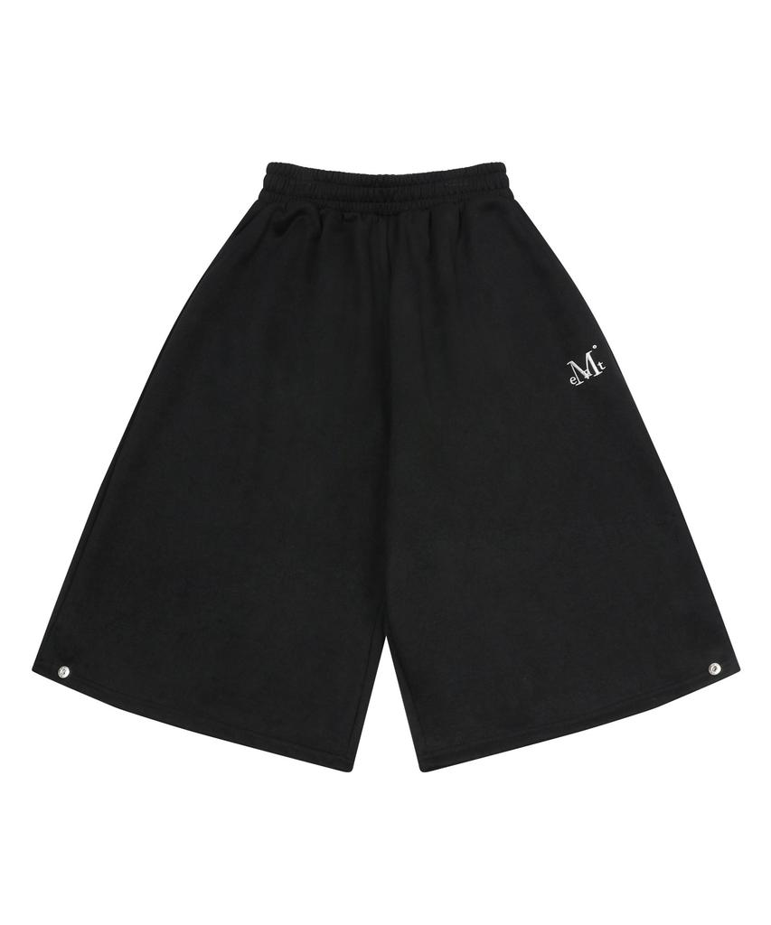 MUCENT Baut Hem Button Bermuda Half Pants Unisex (2 Colors)