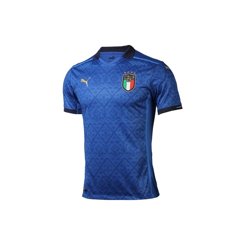 Puma Italy Home Match Shirt 2020 2021 'Blue' Men's 762919-01