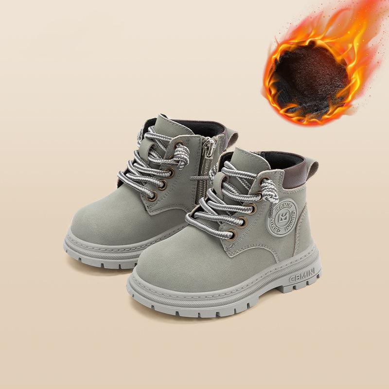 Barnesko Støvler Jenter Baby Gutter Høst Og Vinter Baby Små Gule Støvler Små Barn Martin Støvler