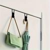 1pc Cat-Shaped Door Hook - Metal Black Adorable Kitty Design, Easy Install No Tools Needed for Bathroom, Closet, Kitchen - Holds Coats, Hats, Towels