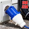 16A 32A Industrial Socket 3PIN 4PIN Waterproof Connector  Electrical Connection