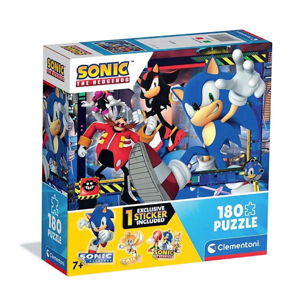 Super 180-piece puzzle. Super Color Sonic 2