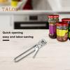 Jar Bottle Opener Multifunctional Adjustable Stainless Steel Easy Lid Gripping And Can Opening Rust-Resistant Kitchen Accessory