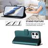 For Oppo Reno14 Pro 5G (Global) Leather Case Wallet Stand Phone Cover with Wrist Strap