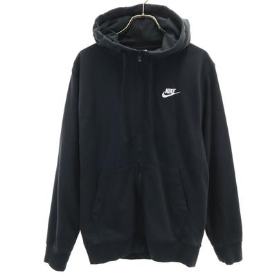 Langarm Kapuzenpullover mit Reißverschluss S schwarz Herren Gebraucht