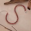 Caterpillar Natural Fanta Stone Bracelet Women'S S925 Silver Treasure Jewelry Xiaohongshu