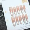 Silver Mirror Aurora Handmade Removable Nails – High-End Daily Wear Manicure