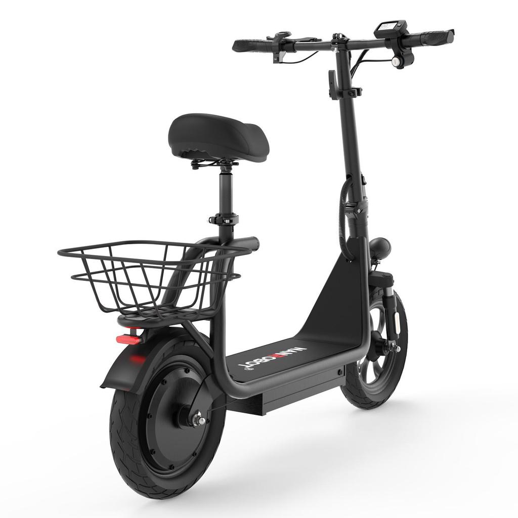 Elektrická koloběžka NANROBOT M5, Černá, Pro městské dojíždění, Kotoučová brzda