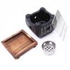 Outdoor Style Grill Japanese Portable Barbecue Tray Reusable Household Heating Plate Picnic Barbecue Grills Camping BBQ Tools