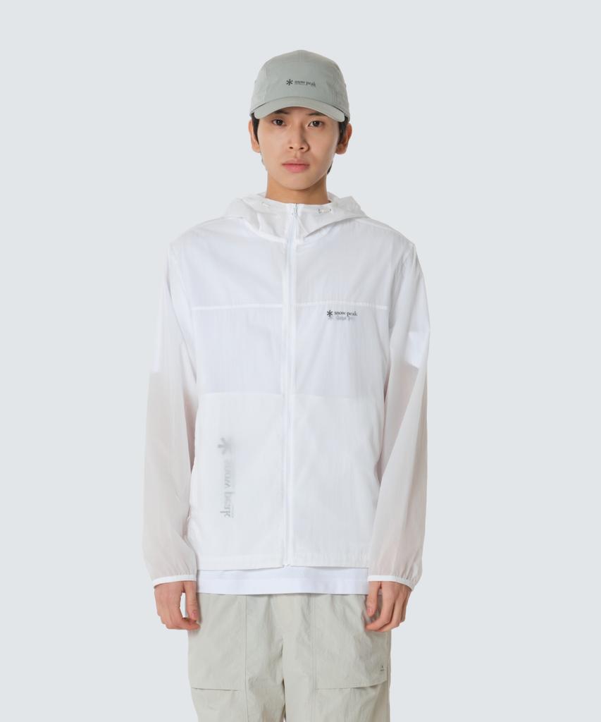 Snowpeak Apparel Pico Ultralight Windbreaker (S26Mmtwb70) Off White