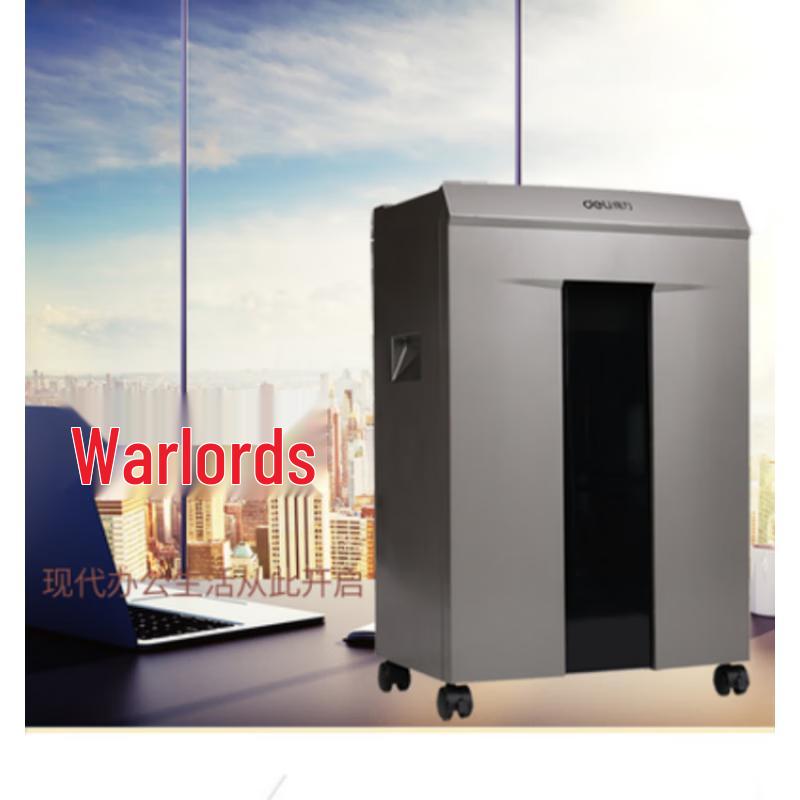 Deli Commercial & Office Paper Shredder CN plug (adapter included)
