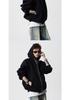 Unisex Heavyweight Hooded Sweatshirt – Spring/Autumn High-End Loose Fit Cardigan