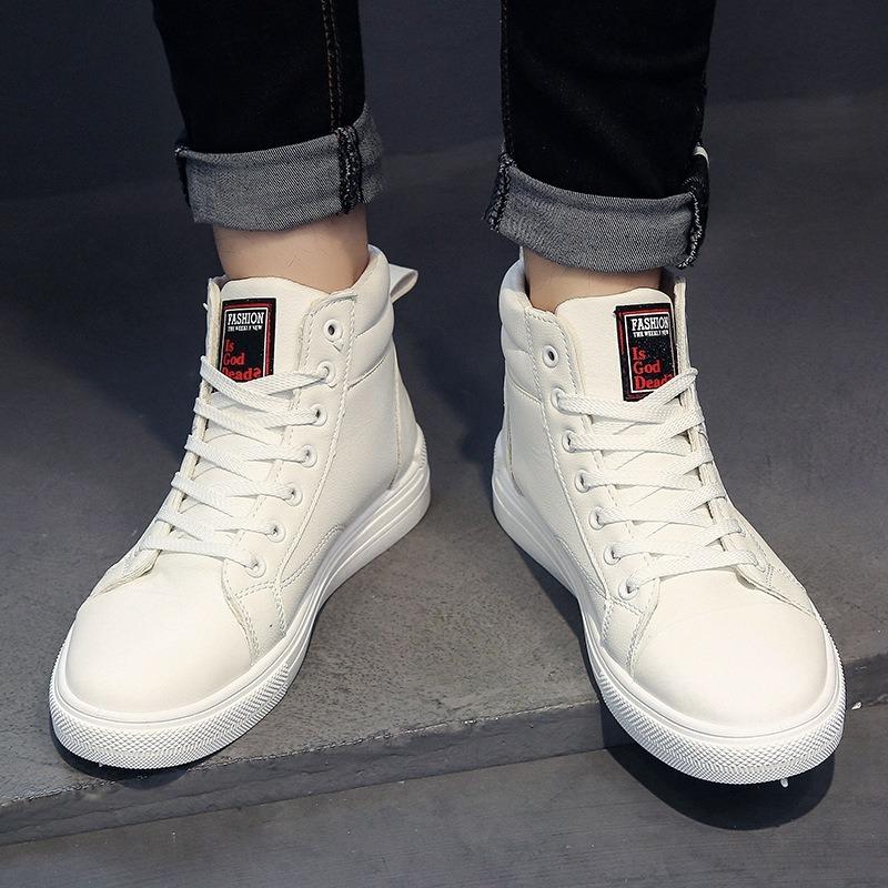 Autumn New Men's Board Shoes White Shoes Fashion Trend Casual Shoes Young Men's Shoes