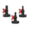 Farm IBC Tank Adapter 1/2" 3/4" 1" Thread Irrigation Valve Replacement Valve Garden Water Connectors Drain Couple