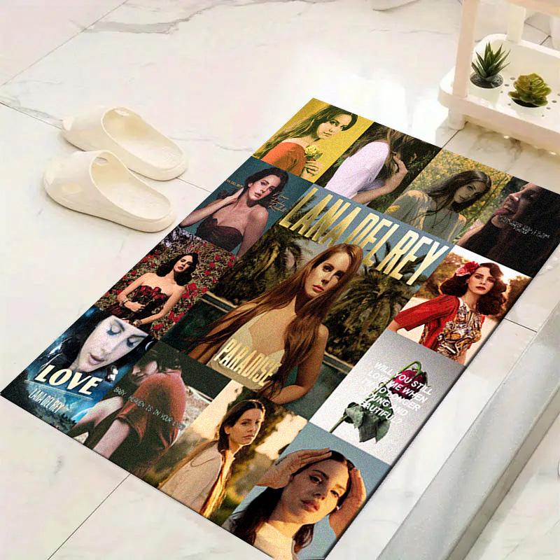 Lana Del Rey Carpet Rug for Living Room Bedroom Home Sofa Decoration,Kids play Non-slip Floor Mat