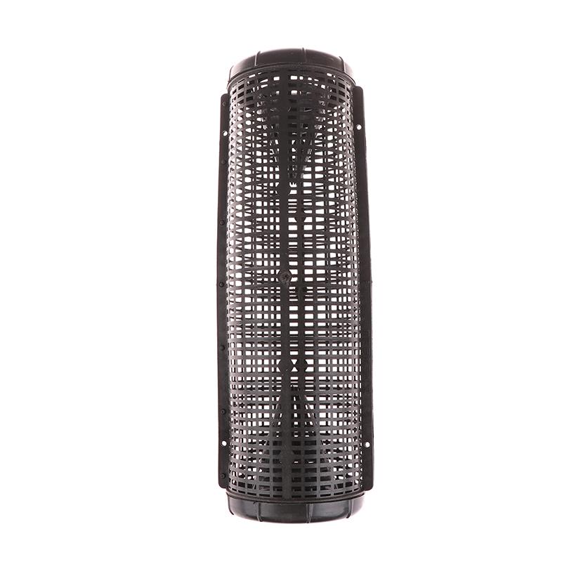 Portable Fishing Pot Black Lightweight Fish Net Cage Fishing Bait Trap Eel Loach Trap For Shrimp Crayfish Lobster