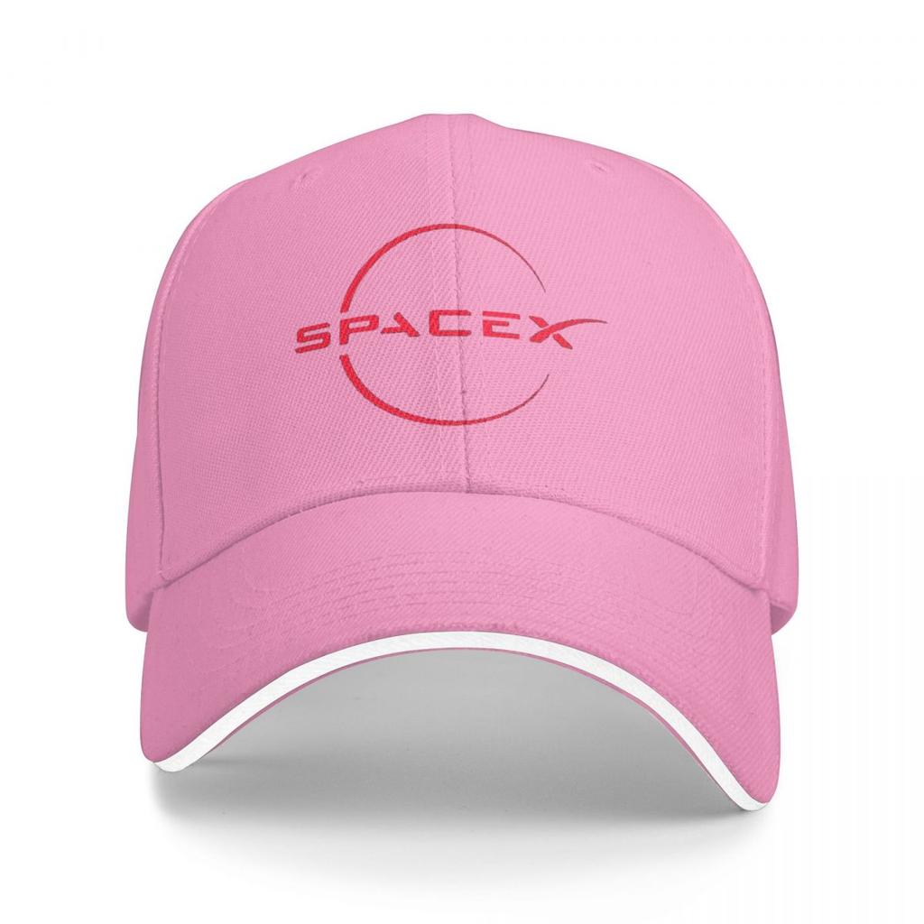 Spacex Spacex Logo Baseballkappen Snapback Baseballmützen Atmungsaktiv Lässig Kappe Outdoor Unisex