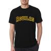 Aguilas Black T Shirt with Separate Letters Logo