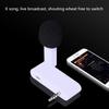 Rotation 3.5mm Interface Portable Microphone Phone Mini External Mic
